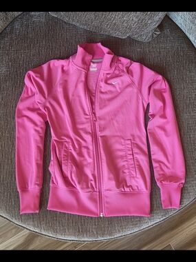Nike Pink Full-Zip Athletic Jacket